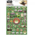 Star Wars the Child From the Mandalorian Raised Sticker Sheet 808063
